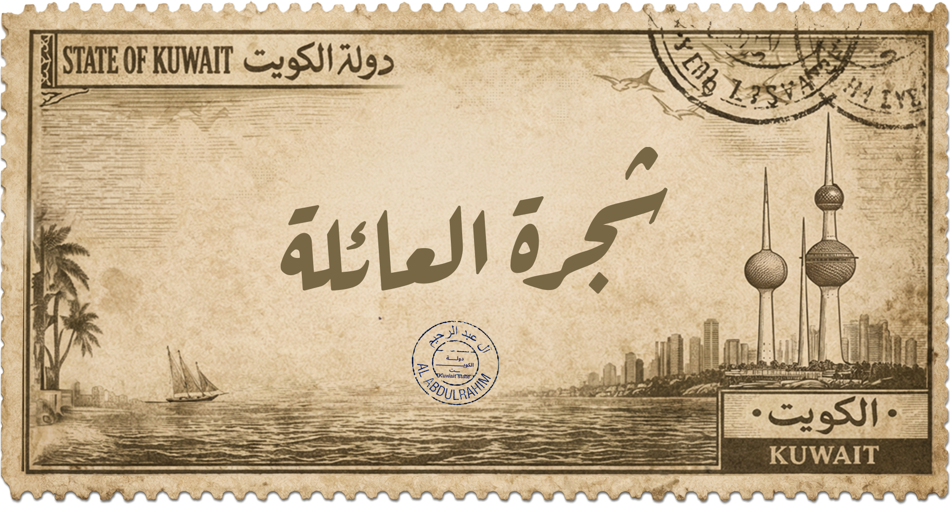 منظر تاريخي للكويت