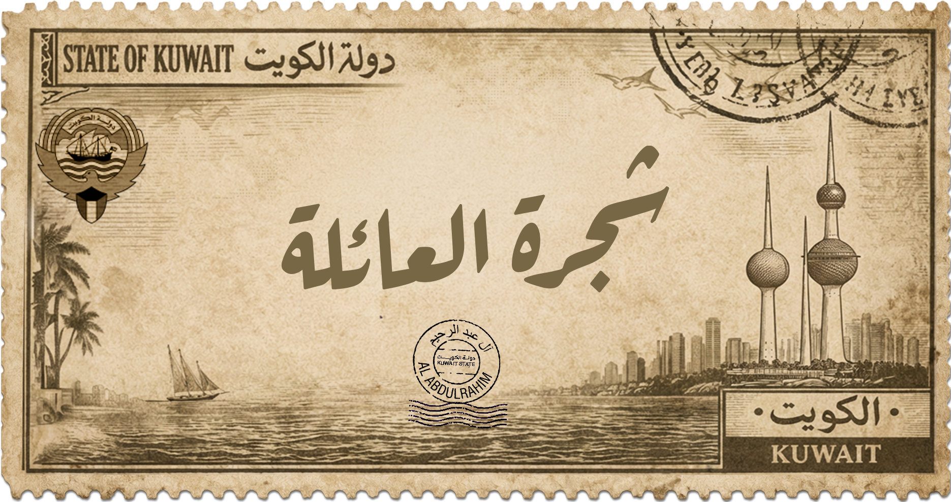 منظر تاريخي للكويت